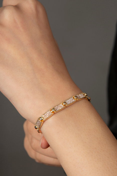 Heliophilia Silver Pulsera CBL9729A Dorada de Talla Única Heliophilia Silver Pulsera CBL9729A Dorada de Talla Única